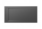 Піддон прямокутний Roca Aquos, 1600x800mm, ultracienki, Stonex, сірий łupek