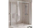 Душова кабіна Walk-In Novellini Kaudra H+H Frame, 180x100cm, правий варіант, з вішаком для рушника, profil чорний мат.