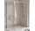 Душова кабіна Walk-In Novellini Kaudra H+H Frame, 180x100cm, правий варіант, з вішаком для рушника, profil чорний мат.