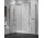 Душова кабіна Walk-In Novellini Kaudra H+H Frame, 120x90cm, лівий варіант, з полицею, profil чорний мат.