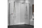 Душова кабіна Walk-In Novellini Kaudra H+H Frame, 180x100cm, правий варіант, з вішаком для рушника, білий профіль мат.