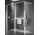 Душова стінка Walk-In Novellini Kaudra HWZ2 Frame, 200x200cm, лівий варіант, з вішаком для рушника i półką, білий профіль мат.