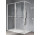 Душова стінка Walk-In Novellini Kaudra HWL Frame, 220x200cm, лівий варіант, z 2 półkami, срібний профіль