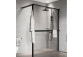 Душова стінка Walk-In Novellini Kaudra HWL Frame, 220x200cm, правий варіант, z 2 półkami, білий профіль мат.