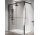 Душова стінка Walk-In Novellini Kaudra HWS, 140x200cm, лівий варіант, з полицею, білий профіль мат.