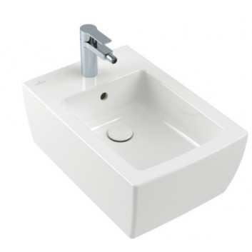 Навісне біде Villeroy&Boch Momento 2.0, 56x37,5cm, прямокутний, z переливом, Weiss Alpin