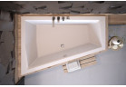 Асиметрична ванна Besco Intima Duo, 180x125cm, лівий варіант, акрилова, біла