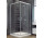 Душова кабіна квадратна Besco Modern 185, 90x90cm, скло прозоре, profil хром