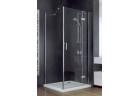 Душова кабіна квадратна Besco Viva 195, 90x90cm, права, скло прозоре, profil хром