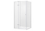 Душова кабіна прямокутна Besco Pixa, 120x90cm, права, скло прозоре, profil хром