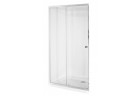 Двері душові для ніши Besco Duo Slide, 140x195cm, розсувні, скло прозоре, profil хром