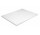 Піддон прямокутний Besco Nox Ultraslim, 100x90cm, konglomeratowy, білий