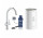 Комплект Grohe Red Duo зі змішувачем kuchenną у формі C oraz bojlerem w rozmiarze M, obracana кран, хром