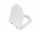 Сидіння WC Vitra S50 Slim, з мікроліфтом, 45,7x36,4cm, біла