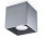 Plafon Sollux Ligthing Quad 1, 10cm, квадратний, GU10 1x40W, сірий