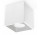 Plafon Sollux Ligthing Quad 1, 10cm, квадратний, GU10 1x40W, білий