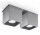 Plafon подвійний Sollux Ligthing Quad 2, 26cm, GU10 2x40W, сірий