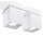 Plafon подвійний Sollux Ligthing Quad 2, 26cm, GU10 2x40W, білий