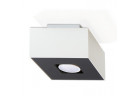 Plafon Sollux Ligthing Mono 1, 14cm, квадратний GU10 1x40W, білий