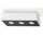 Plafon Sollux Ligthing Mono 3, 34x14cm, прямокутний, GU10 3x40W, білий