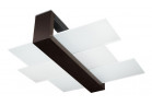 Plafon Sollux Ligthing Feniks 2, 43cm, E27 2x60W, дерево wenge