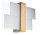 Бра Sollux Ligthing Feniks 1, 30cm, E27 1x60W, дерево naturalne