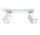 Plafon подвійний Sollux Ligthing Merida 2, 30cm, GU10 2x40W, білий
