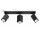Plafon potrójny Sollux Ligthing Merida 3, 45cm, GU10 3x40W, чорний