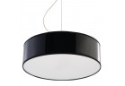 Lampa навісна Sollux Ligthing Arena 35, кругла, 35cm, E27 2x60W, чорна