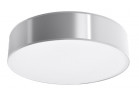 Plafon Sollux Ligthing Arena 25, круглий, 25cm, E27 1x60W, сірий
