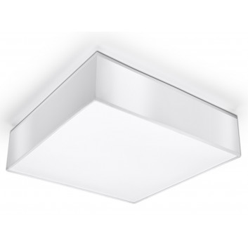 Plafon Sollux Ligthing Horus 35, квадратний, 35cm, E27 2x60W, сірий