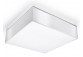 Plafon Sollux Ligthing Horus 35, квадратний, 35cm, E27 2x60W, сірий