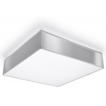 Plafon Sollux Ligthing Horus 45, квадратний, 45cm, E27 3x60W, чорний