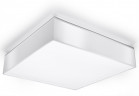 Plafon Sollux Ligthing Horus 45, квадратний, 45cm, E27 3x60W, білий