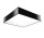 Plafon Sollux Ligthing Horus 25, квадратний, 25cm, E27 1x60W, чорний