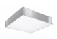 Plafon Sollux Ligthing Horus 25, квадратний, 25cm, E27 1x60W, чорний