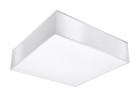 Plafon Sollux Ligthing Horus 25, квадратний, 25cm, E27 1x60W, білий