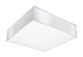 Plafon Sollux Ligthing Horus 25, квадратний, 25cm, E27 1x60W, сірий