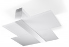 Plafon Sollux Ligthing Massimo, 50cm, E27 2x60W, хром/білий