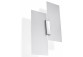 Бра Sollux Ligthing Massimo, 28cm, G9 2x40W, хром/білий