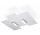 Plafon Sollux Ligthing Fabiano, 42cm, E27 3x60W, хром/білий