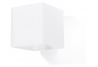 Бра Sollux Ligthing Rico, 10cm, квадратний, G9 1x40W, білий