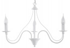 Żyrandol Sollux Ligthing Minerwa 3, 60cm, E14 3x40W, білий