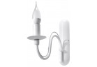 Бра Sollux Ligthing Minerwa, 25cm, E14 1x40W, білий