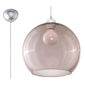 Lampa навісна Sollux Ligthing Ball, 30cm, E27 1x60W, szampański