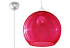 Lampa навісна Sollux Ligthing Ball, 30cm, E27 1x60W, червоний