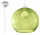 Lampa навісна Sollux Ligthing Ball, 30cm, E27 1x60W, зелена