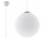 Lampa навісна Sollux Ligthing Ugo 30, 30cm, E27 1x60W, білий