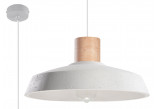 Lampa навісна Sollux Ligthing Damaso, 28cm, beton, E27 1x60W, сірий