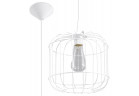 Lampa навісна Sollux Ligthing Celta, 25cm, E27 1x60W, білий